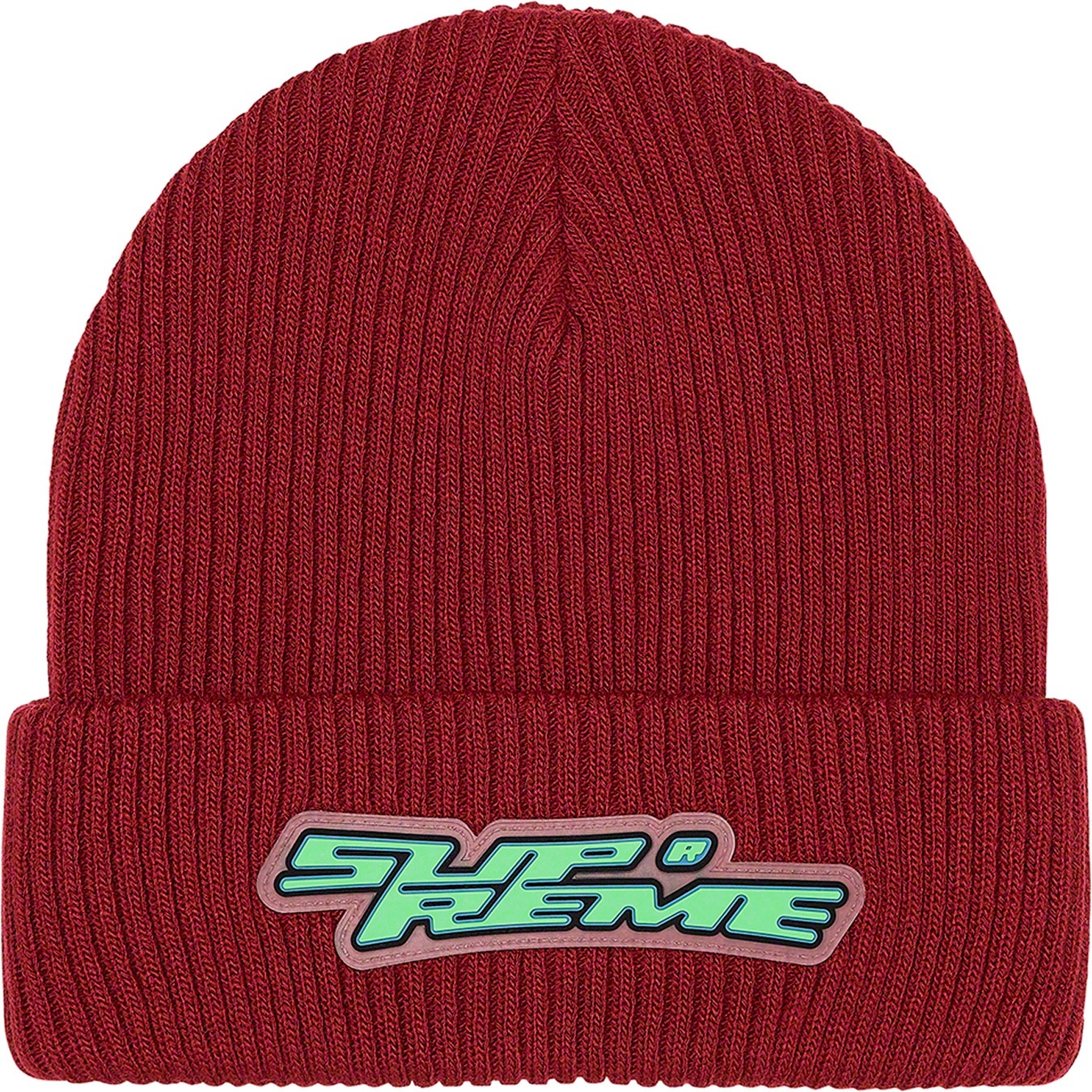 Raised Logo Patch Beanie view 4